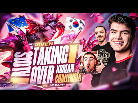 EUW Riven is DOMINATING KOREA... *1000LP 70% WIN RATE*