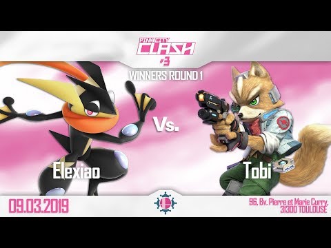 Pink City Clash 3 – Elexiao (Greninja) Vs. Tobi (Fox) – Winners Round 1