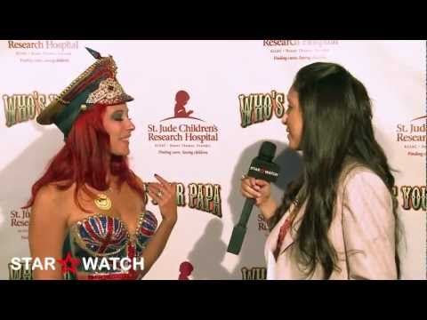 Liz Primo interview at "Who's Your Papa" red carpet charity concert