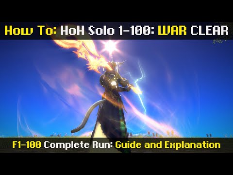 How to: HoH Solo on WAR - Floors 1-100 - "Live Tutorial" - 6.05 - Angelus Demonus