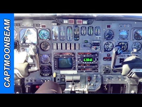 Cessna Citation 500 Landing Iowa City: Cockpit and Cabin