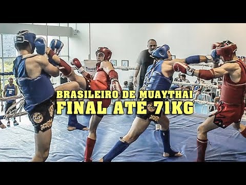 Brasileiro de Muaythai CBMTT - Final 71 KG - Matheus Maia vs Evandro Daniel Frohlich