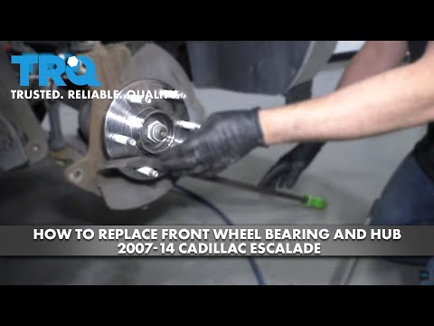 How to Replace Front Wheel Bearing and Hub 2007-14 Cadillac Escalade