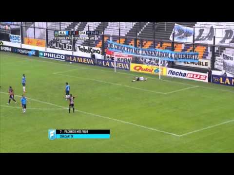 Gol de Melivilo. All Boys 0 - Chacarita 1. Fecha 18. B Nacional 2015. FPT