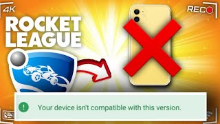 How To *PLAY* Rocket League Sideswipe On A Not Compatible Device! (NOT CLICKBAIT)