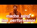 Macho Live Stage Performance Sidsriram Adhi S Tunes