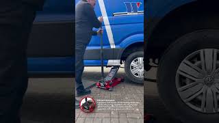 Zvedák hydraulický, hever, 4.5 tuny, zdvih až 600 mm, Welzh