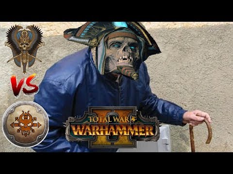 Tomb Kings vs Norsca | GRANDPA KHATEP R2 - Total War Warhammer 2