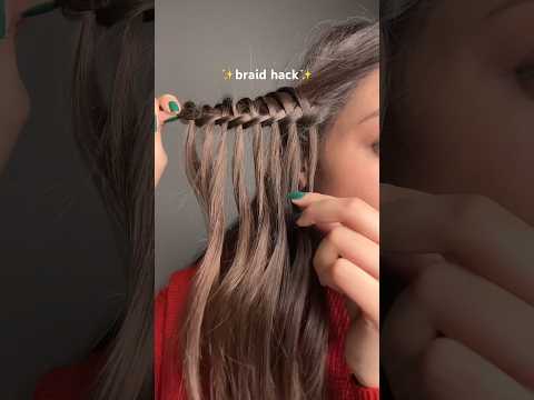 Braid hack✨#goesviral #trendingshorts #shorts #hair #hairstyle #ashortaday #trending #ytshorts #yt