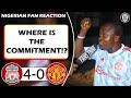 LIVERPOOL 4-0 MANCHESTER UNITED ( Henry NIGERIAN FAN REACTION) PREMIER LEAGUE HIGHLIGHTS