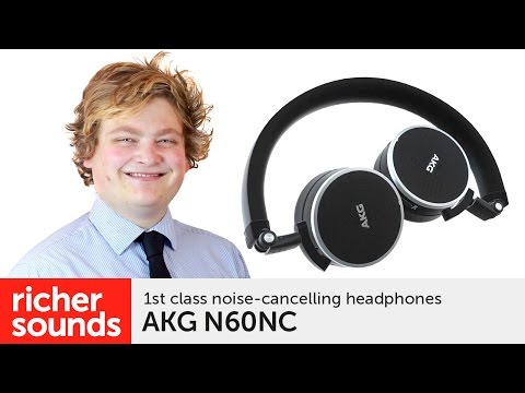 AKG N60NC - noise cancelling headphones | Richer Sounds
