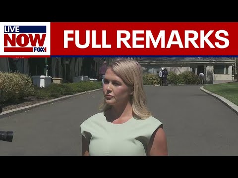 Video | Trump third term &amp; tariffs: Karoline Leavitt addresses media