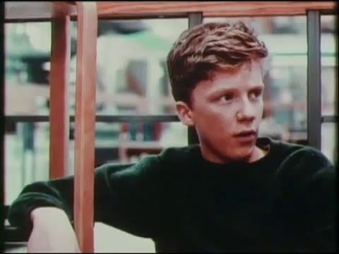 1985 trailer still for The Breakfast Club showing the five students in detention