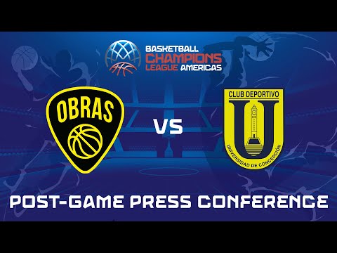 PRESS CONFERENCE | Obras Basket v UdeC | Basketball Champions League Americas
