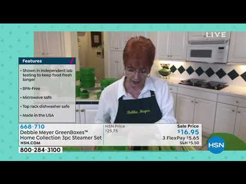 Debbie Meyer GreenBoxes Home Collection 3piece Steamer S...