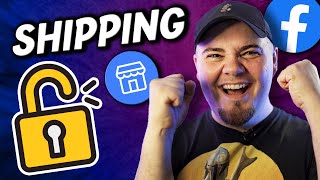 SECRET WAY Of Unlocking The Shipping Option For  A New Facebook Marketplace Drop Shipping Account