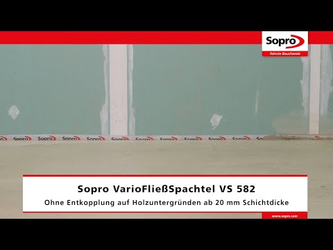Sopro VarioFließSpachtel VS 582