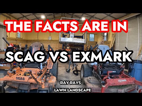 EXMARK/SCAG COMPARISON LIKE IT OR NOT -JUST FACTS