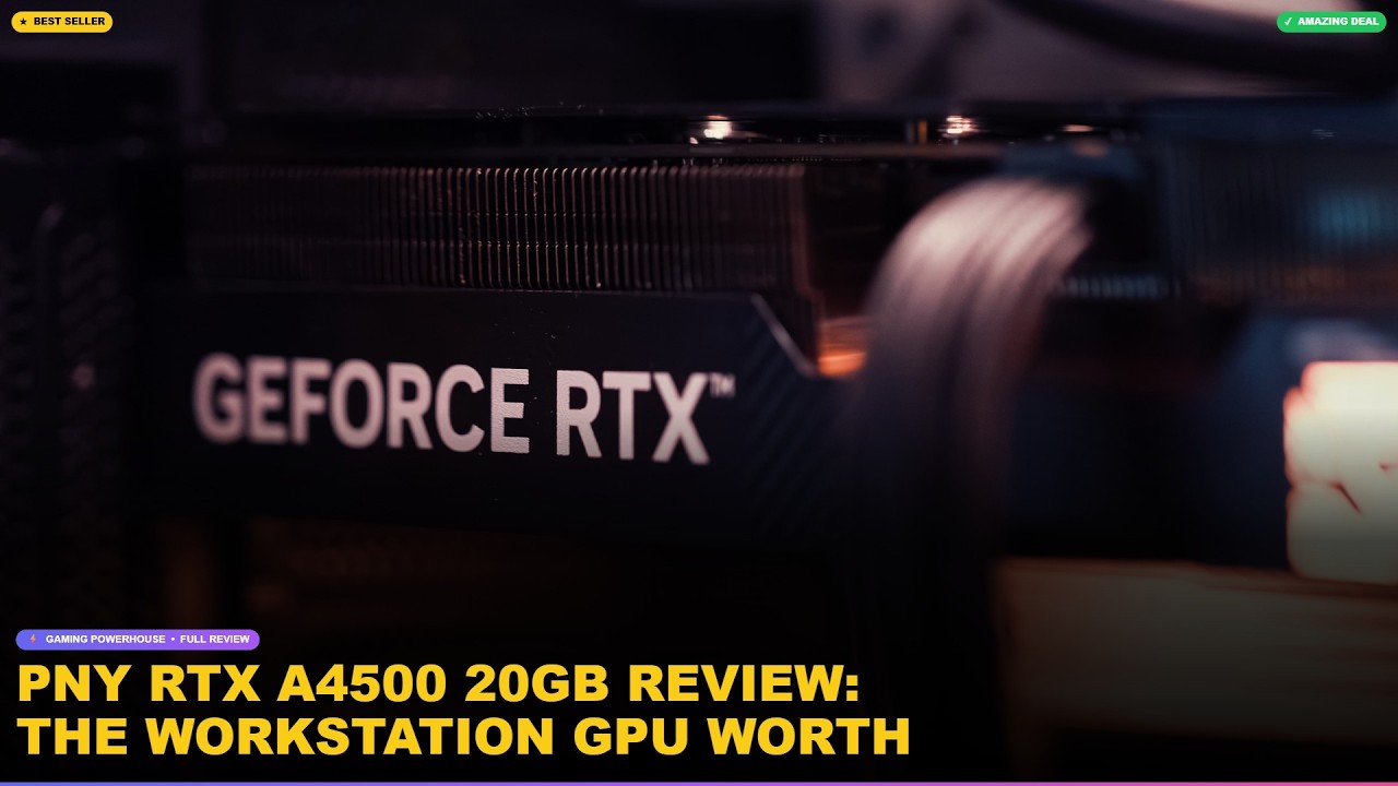 PNY RTX A4500 20GB Review: The Workstation GPU Worth Buying in 2024?