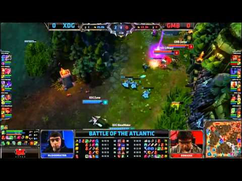 LCS Battle of the Atlantic Team XDG vs Gambit Gaming Game 1