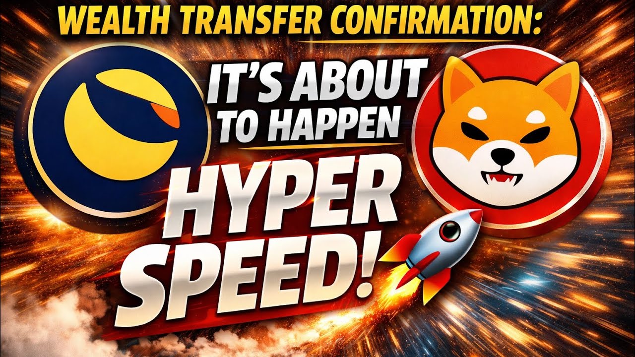 WEALTH TRANSFER CONFIRMATION! COMING AT HYPER-SPEED!!!
