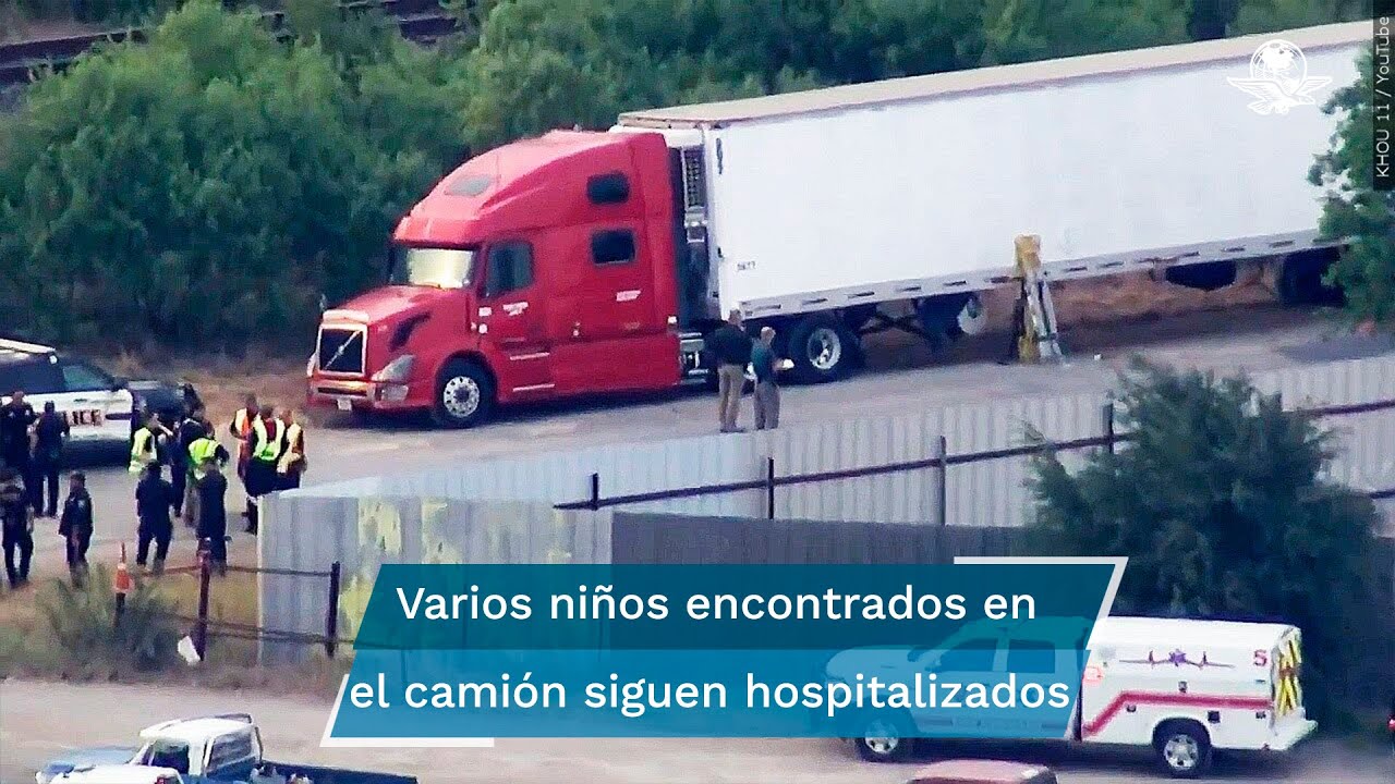 Migrantes en Texas: conductor de camión "no sabía que el aire acondicionado dejó de funcionar”