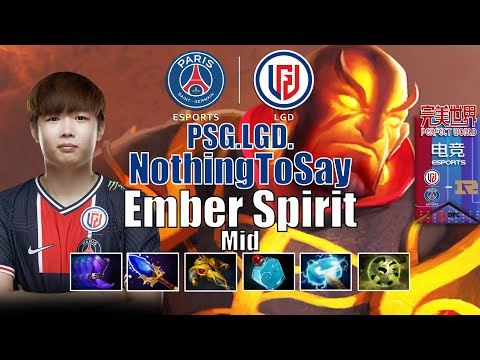 PSG.LGD vs RNG | NOTHINGTOSAY EMBER TOO STRONG | DPC CN 2022 WINTER TOUR REGIONAL FINALS