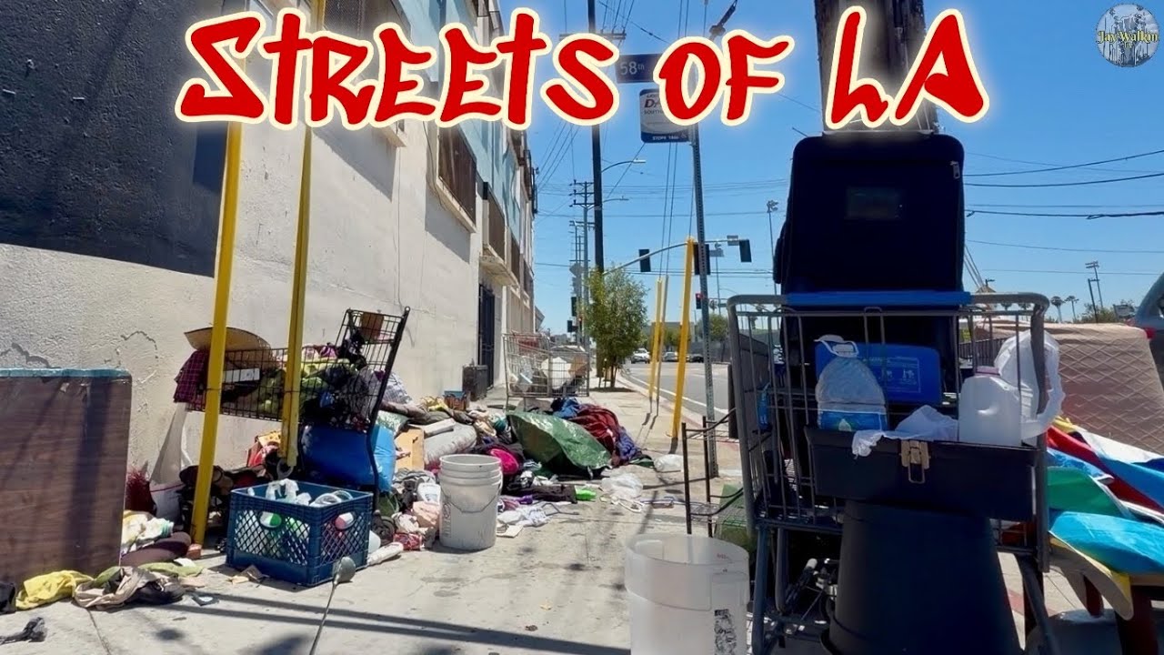 🗑️ Filthy Streets ⛺️& 🌎🏆World Cup Watch Parties | Los Angeles, California 🇺🇸 [4K]
