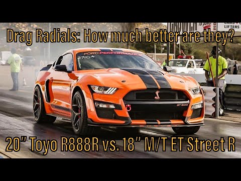 Mickey Thompson ET Street R vs. Toyo R888R - 900whp 2020 Shelby GT500