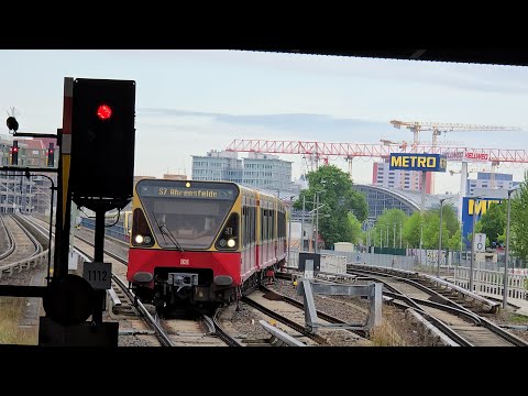 S-Bahn Berlin|Mitfahrt in der BR480 auf der S7 von Warschauer Straße bis Ahrensfelde