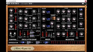 Video thumbnail for Synth [010] - MinimogueVA (VoltKitchen) - Free VST Preset Demo by Rapture Music