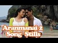Trisha S Sizzling Look From Aranmanai 2 Movie Songs Silly Monks