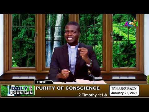 DAILY FOUNTAIN DEVOTIONAL OF JANUARY 26, 2023 - THE REV'D ENENDABA EMEKA