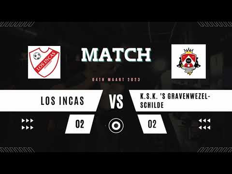 Highlights Los incas vs SK sGravenwezel-Schilde ||  2-2 || 4 PROVINCIAAL ANTW B
