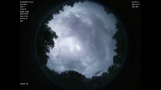 2026-06-06 All sky camera capture from Poiana Rusca Mountains, Romania