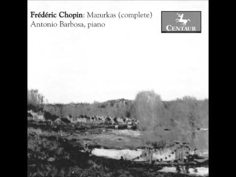 ANTONIO BARBOSA plays CHOPIN 3 Mazurkas Op.56 (1991)