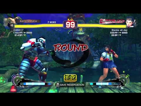 SSF4 AE XBL - i34ND17 (ZA) vs Blanka all day (SK)