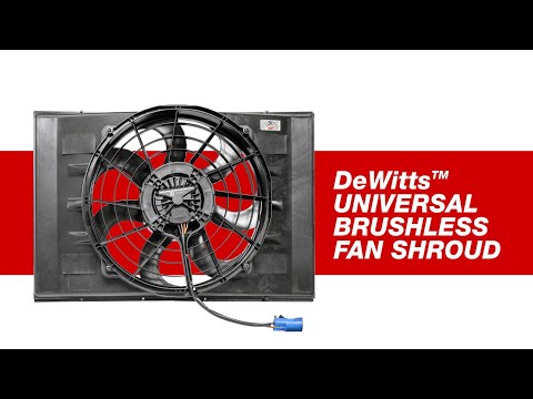 DeWitts New Universal Brushless Fan Kit