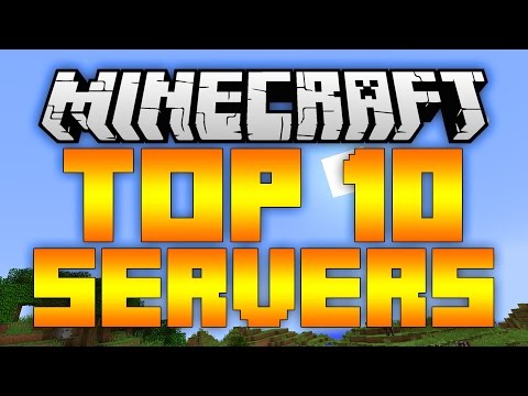 Top 10 Minecraft Servers (Minecraft 1.12/1.11.2) - 2017 [HD]