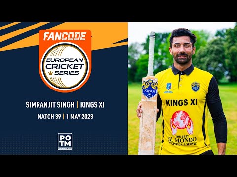 POTM: S.Singh - CRS vs KIN-XI | Highlights | FanCode ECS Milan | 01 May 2023 | ECS23.276