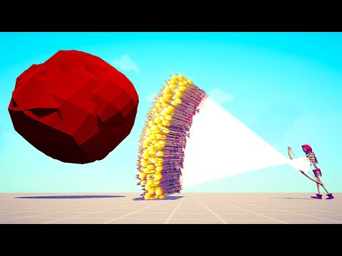 MARS vs EVERY GOD - Totally Accurate Battle Simulator TABS