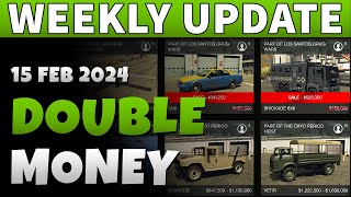 GTA 5 Double Money This Week | GTA ONLINE WEEKLY UPDATE (-30% Discount Acid Lab)