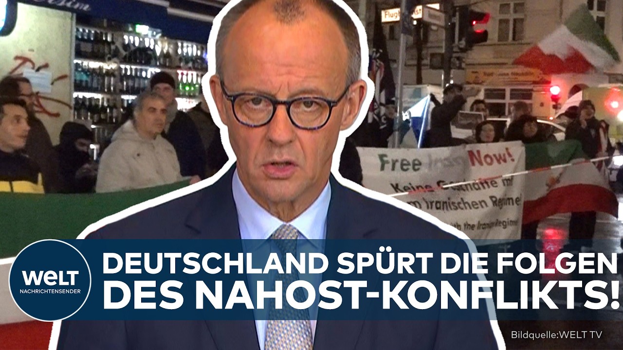 DEUTSCHLAND: Krisensitzung im Kanzleramt aufgrund der Nahost-Lage! Wirtschaft in Alarmbereitschaft!