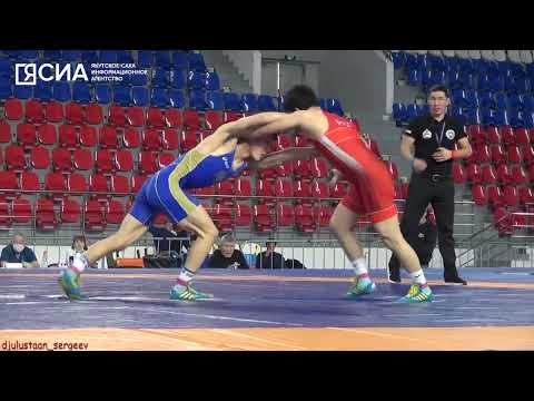 Видео. Финальные схватки чемпионата Дальнего Востока по вольной борьбе