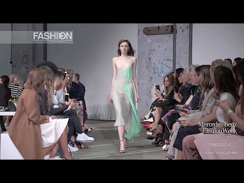 BIANCA SPENDER Resort 2019 MBFW Australia - Fashion Channel