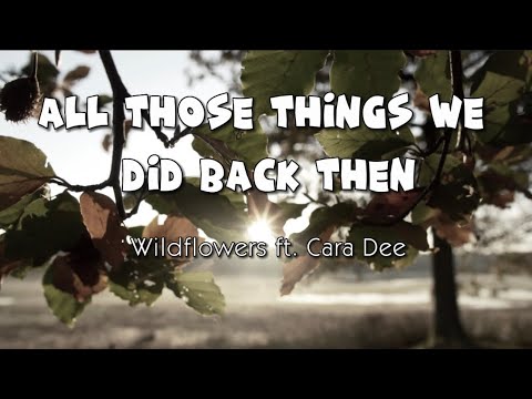 ALL THOSE THINGS WE DID BACK THEN - Wildflowers Ft. Cara Dee | (Lyrics)