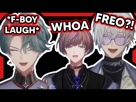 Freo's f-boy laugh caught Kaelix and Seible off guard 【NIJISANJI EN】
