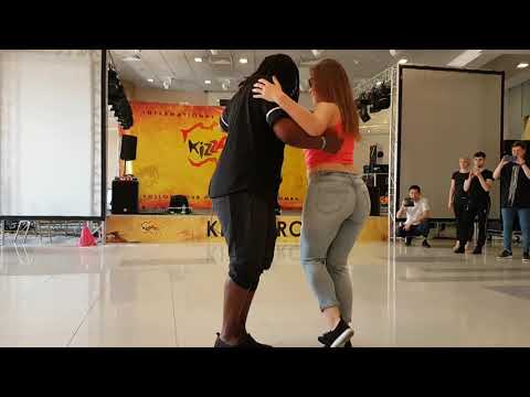 Laurent Create your style in Kizomba Demo after workshop #KizzAfro2019