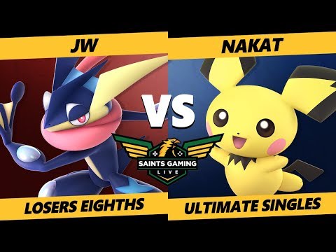 SGL 2019 SSBU - Mazer | NAKAT (Pichu) Vs. NCG | Jw (Greninja) Smash Ultimate Tournament L. Eighths