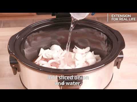 Slow Cooker Barbecue Chicken Sliders